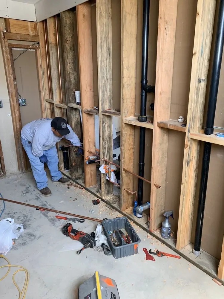 Commercial rough-in plumbing for Commercial Plumbing in Dallas